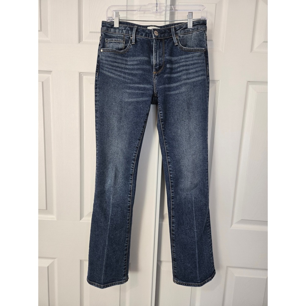 Driftwood 26 Dark Wash Kelly Dark Wash Blue Bootcut Jeans Denim Mid Rise